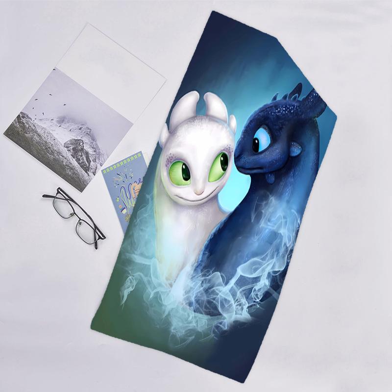 1pc Toothless2 Beach Towel, Beach and Seaside Swimming Pool Equipment, Fashion Pattern, Rectangular, Travel Essentials