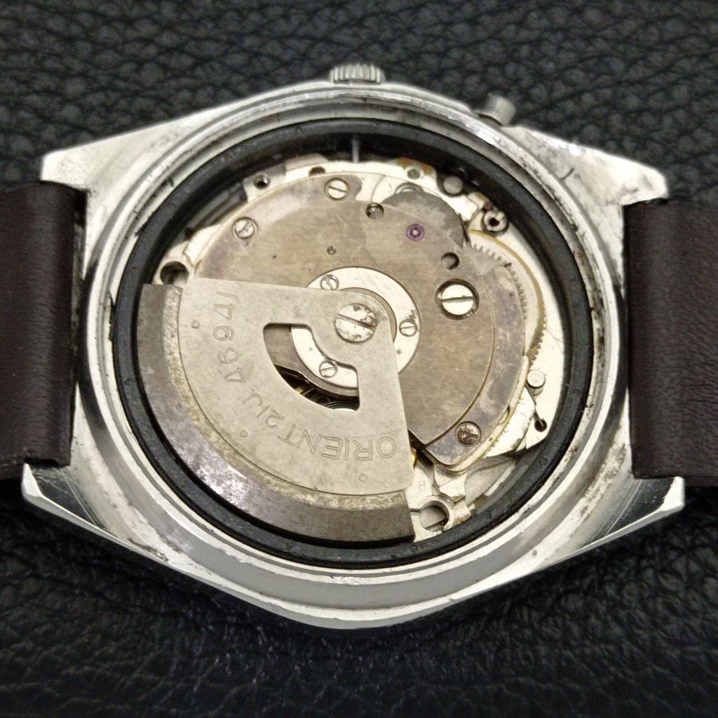 VINTAGE ORIENT CRYSTAL AUTOMATIC 46941 JAPAN MENS ORIGINAL DIAL WATCH A700718-5 R204-a700718