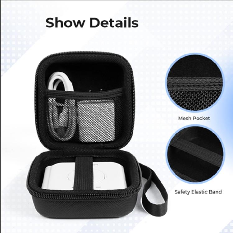 Electronic Case Travel Cord Organizers Shockproof EVA Hard Carrying Case for UCOMX Charger Storage Bag