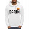 Spain Letter National Flag Printing Hoodies Male Pocket Casual Streetwear Autumn Hip Hop Man Pullover Fleece Comfortable Hoody