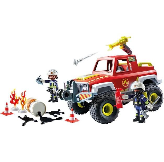 Конструктор пластиковый Playmobil Пожарная машина 71824