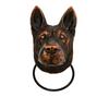 Decorative Animal Door Knocker with Raised Head and Lifting Handle for Wood, Metal, Garden, Entry, and Shop Entrances