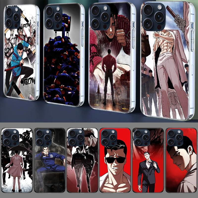 Jonggun Lookism Clear Phone Case For Iphone 17 Air 16 Pro Max 15 Pro 14 Plus 17E 16E 11 13 12 Mini Cover Cases Fundas Cell TPU