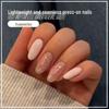 24-Piece Nude & White Butterfly Wing Nail Art Patches