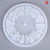 Clock Silicone Expoxy Resin Jewelry Mold Pendant Jewelry Making Diy Craft Tool