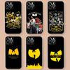 Wu-Tang Wu T-Tang C-Clan Case for Iphone 17 16 15 Pro Max 11 12 13 14 Pro Plus Phone Cover