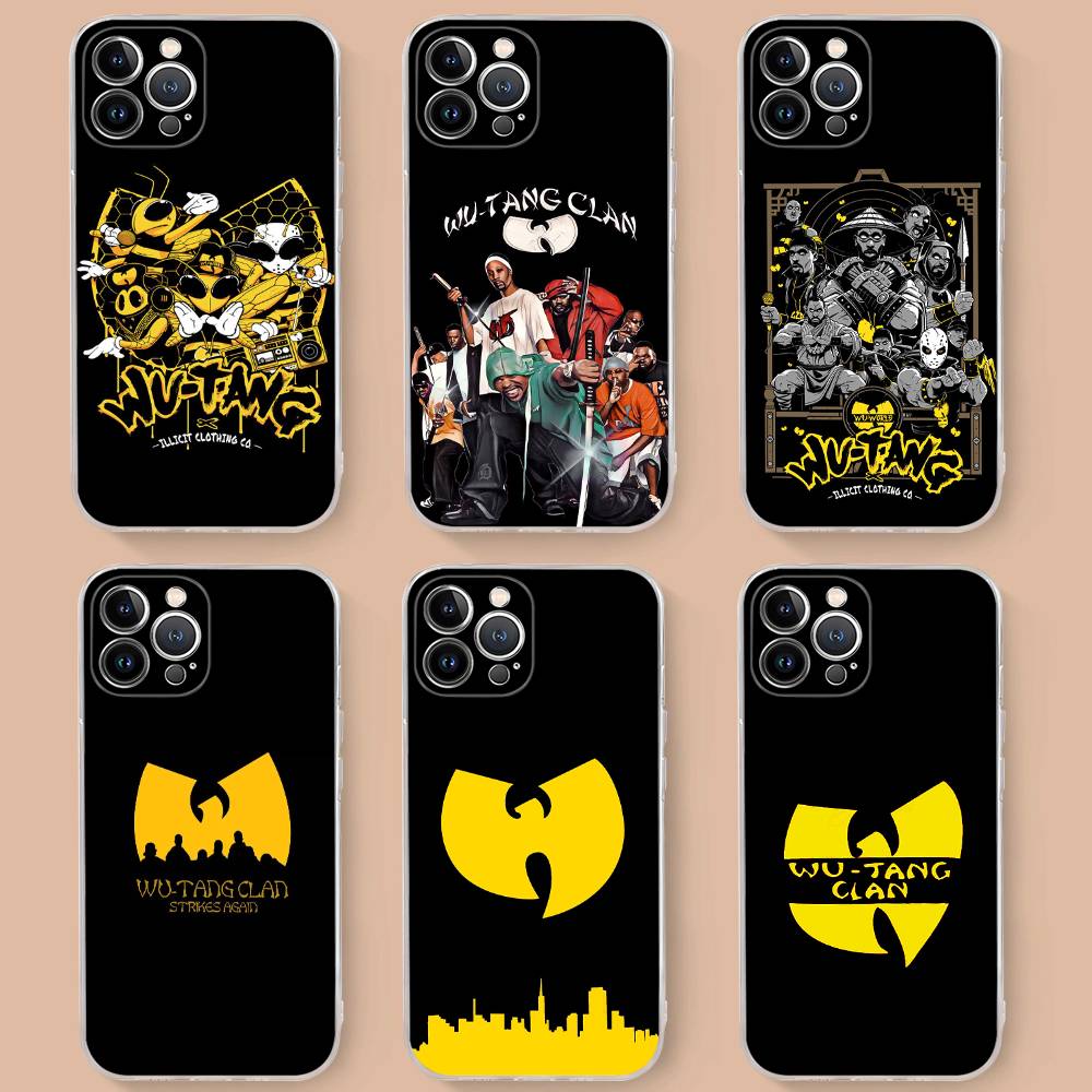 Wu-Tang Wu T-Tang C-Clan Case for Iphone 17 16 15 Pro Max 11 12 13 14 Pro Plus Phone Cover