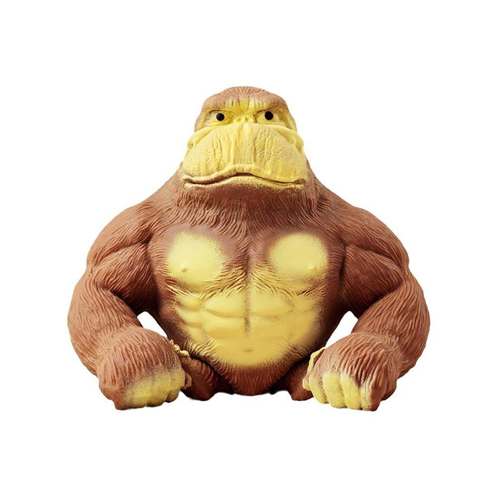 Decompression Gorilla Pinch Music Stress Relieving Toys Creative and Humorous Toys Decorative Ornaments