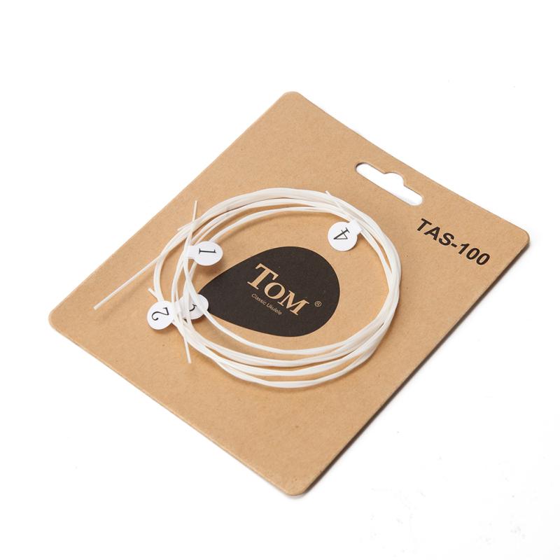 

4pcs White Nylon String Chord for Ukulele Music Instrument Accessories білий