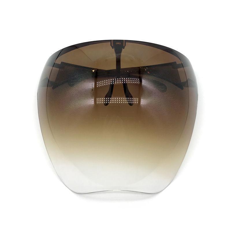 Clear Full-Protection Face Mask with Anti-Droplet, Anti-Fog, Windproof, Dustproof, and Oil Fume Resistant Features