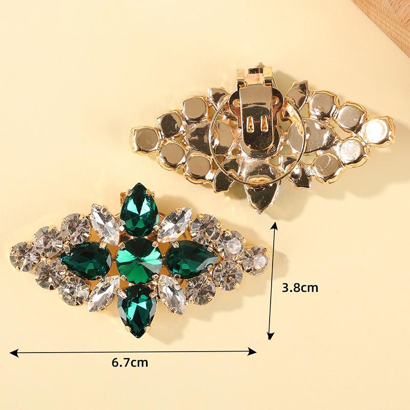 1Pcs Removable Shoe Clips for Ladies, Wedding Bridal High Heel Charms, Fashionable and Gleaming Shoe Buckle Gifts