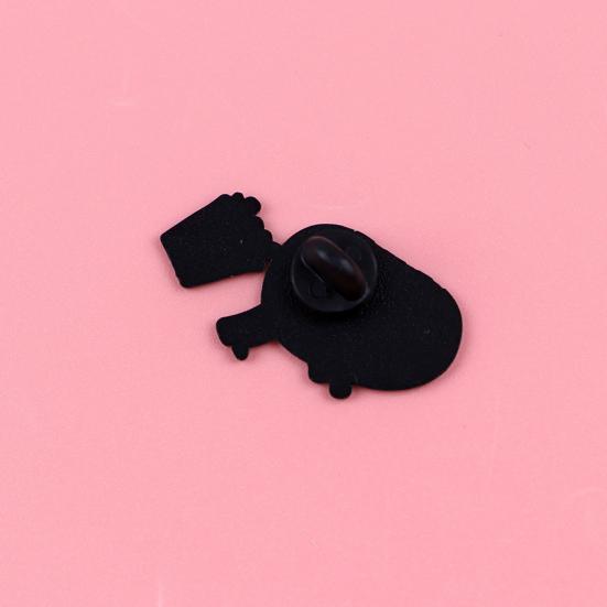 Brooch Pin, Potato French Fries Design Brooch, Thickened Zinc Alloy Badge, Enamel Paint Stable Buckle Pins for Backpacks And Hoods