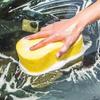 Car Accessories Waxing Sponge Super Soft Polishing High Density Quick Drying Clean Dust Hand Tool Honeycomb Car Yellow Sponge Block