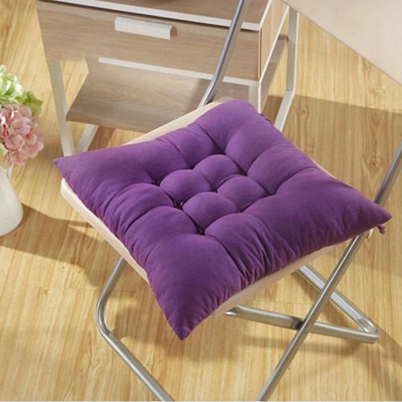 Luxurious 40*40cm Dining Garden Patio Home Kitchen Office Chair Seat Pad Cushion