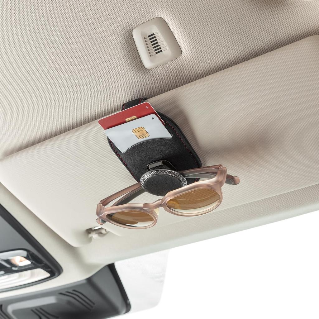 Bonform 7533-65BK Storage Sun Visor Clip, Clip Type, Size: 2.8 x 4.3 x 1.7