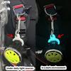 Night Glowing Diving Hook Clip Enhances Safety During Night Diving Quick Detach Diving Rings Light Weight Diving Clip