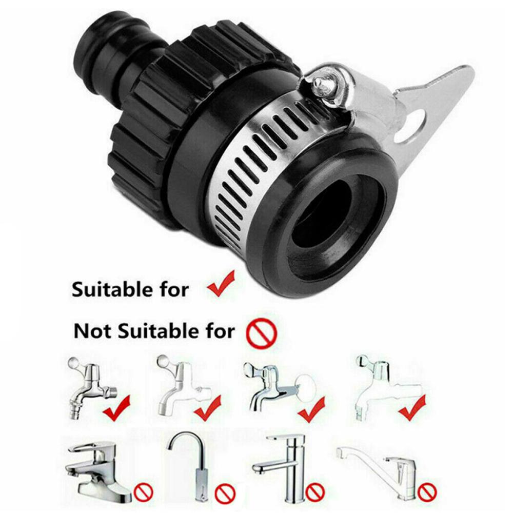 2 buc. Adaptor conector universal pentru robinet amestec de țeavă de furtun de racord de bucătărie pentru grădină