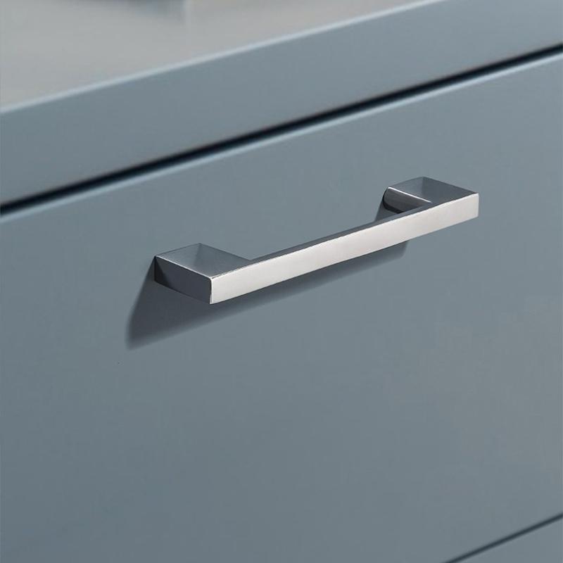Modern Minimalist Nordic Wardrobe Door Drawer Handle American Aluminum Alloy Extended Solid Cabinet Handle Furniture Accessories