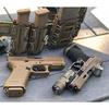 G-CODE Scorpion-Type Soft Shell Pistol Magazine Carrier for 9mm and .45ACP (FDE)
