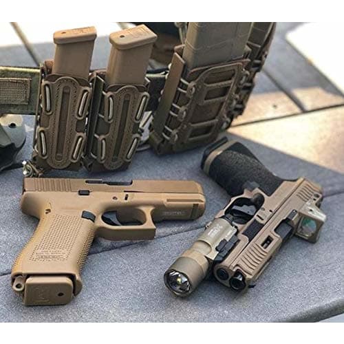 G-CODE Scorpion-Type Soft Shell Pistol Magazine Carrier for 9mm and .45ACP (FDE)