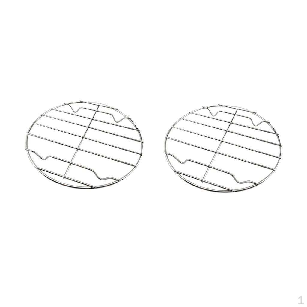

2 шт. 28 см гриль для приготовления пищи, решетки для барбекю, древесный уголь, газ для кемпинга на открытом воздухе, круглые