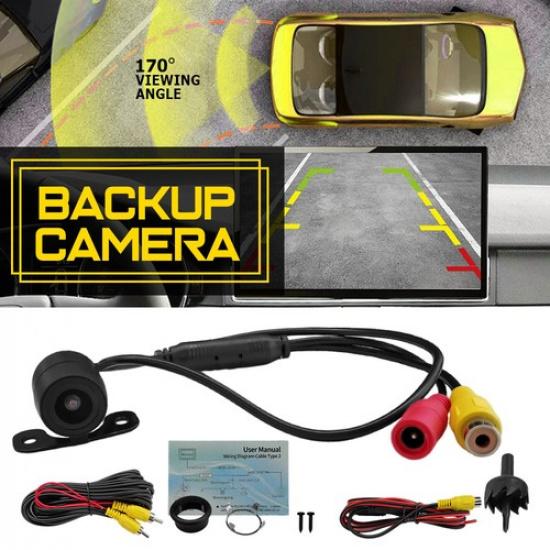 170° CMOS Car Front/Side/Rear View Reverse Backup Night Vision Parking Camera HD