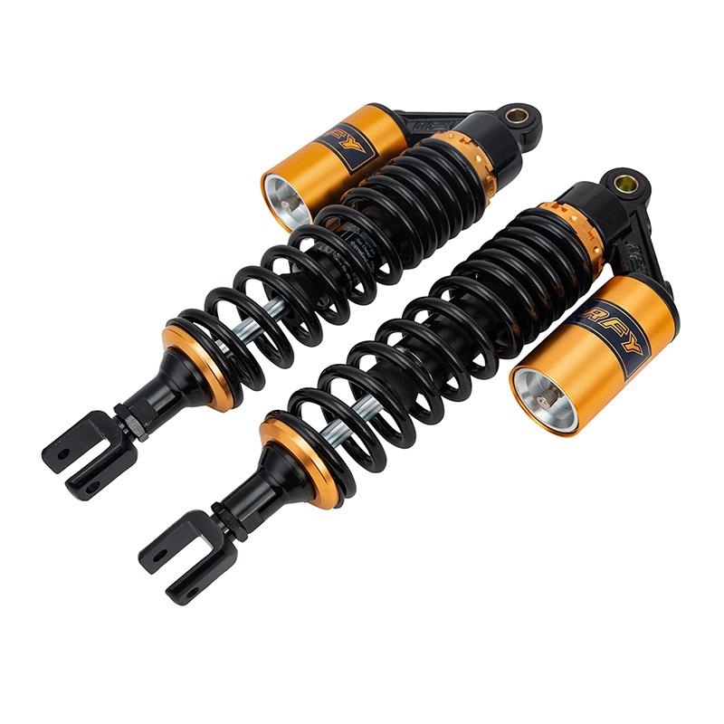 Amortiguador de Choque Trasero de Muelle Universal de 360 mm para Motocicleta Amortiguadores Ajustables Para Honda Yamaha Kawasaki Suzuki ATV Quad