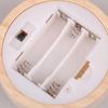 Xiaomi Battery Operated 8/10cm Round Wooden LED Light Dispaly Base Stand Holder able Night Lamp Base Crystal Glass Resin Art Ornaments
