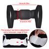 Ryggställningskorrigerare Bälte Justerbar Axel Nacke Ryggrad Omforma Kropp För Ryggradsställningskorrigering För Kvinnor Män Rätare