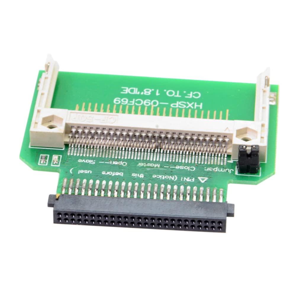 NFHK CF CompactFlash Speicherkarte IDE Festplatte SSD Konverter Adapter 50-Pin 1,8 Zoll