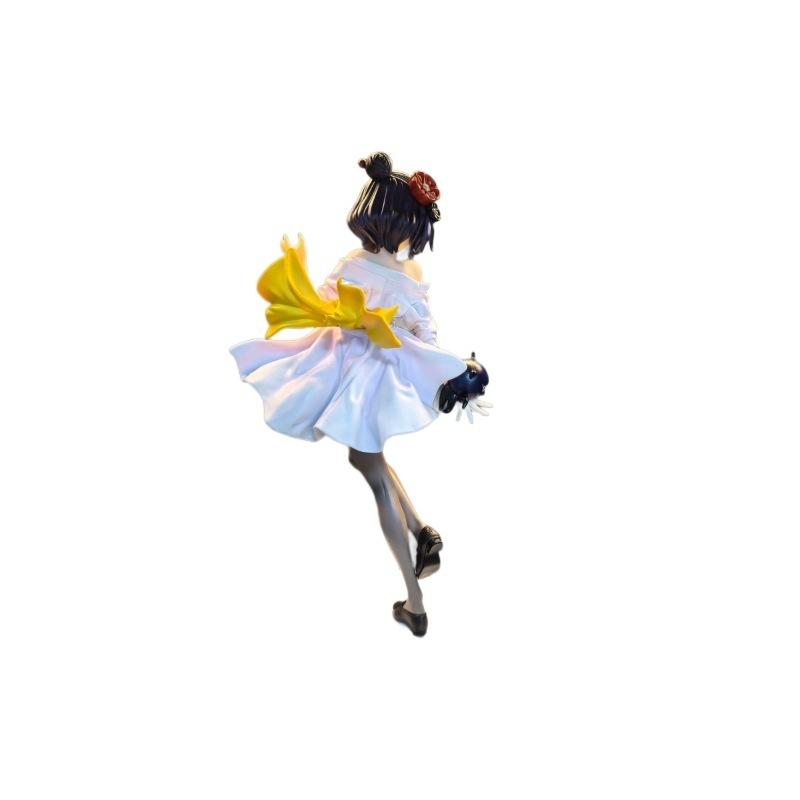 25cm Fate Grand Order Hokusai Katsushika Standing Dress Anime Collectible Figure Statue Desktop Decoration Gift