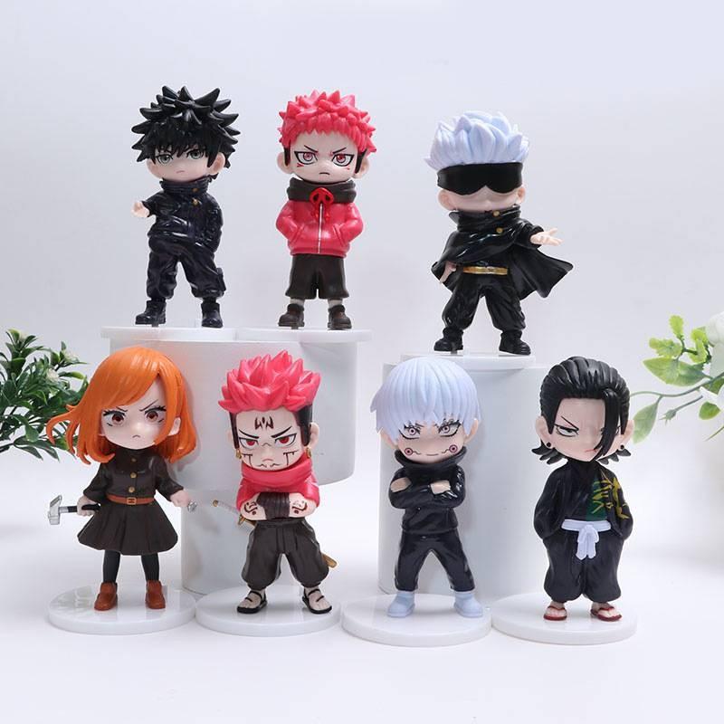 High-quality Pvc Jujutsu Kaisen Figurines Of Yuji Itadori And Gojo Satoru