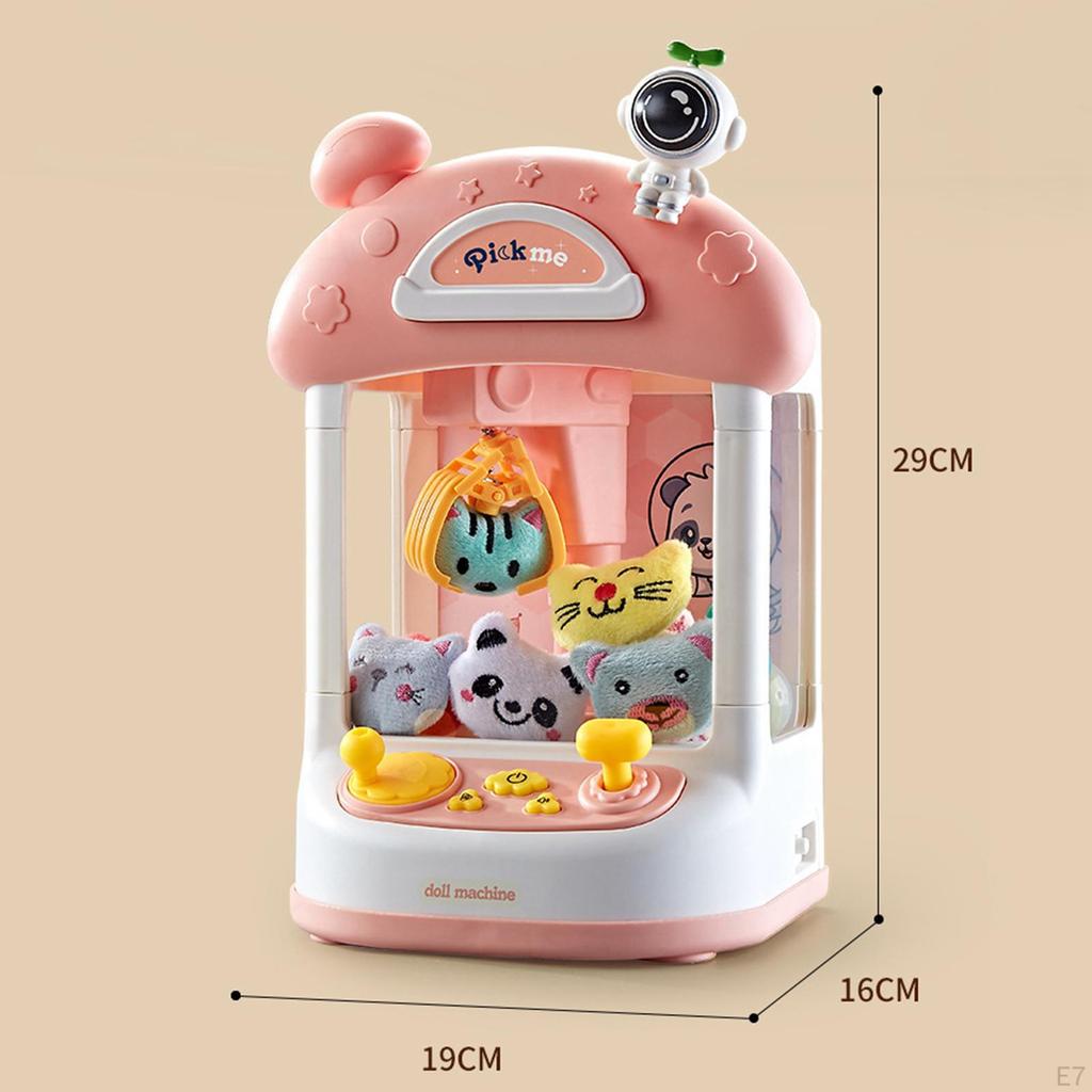 Claw Game Machine Vending Toy Exciting Indoor for 3 4 5 6 7 8 Year Old with Music and Lights Candy