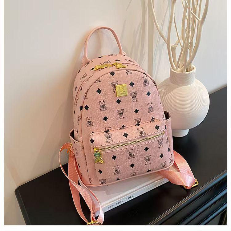 Autumn 2025 Women's Niche Leather Double Shoulder Backpack - High-End, Large Capacity for College Students