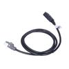 4 Pin USB Cable Adapter Male Cord Extender 102cm 40.16in Long Black ABS Replacement for Nissan Teana