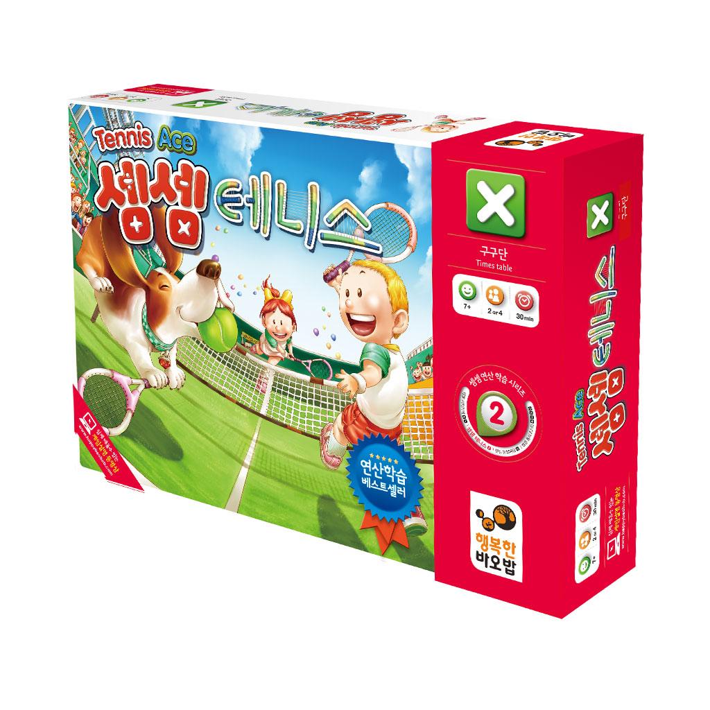 Happy Baobab Sem Sem Tennis Board Game: Elementary Math & Multiplication Tables