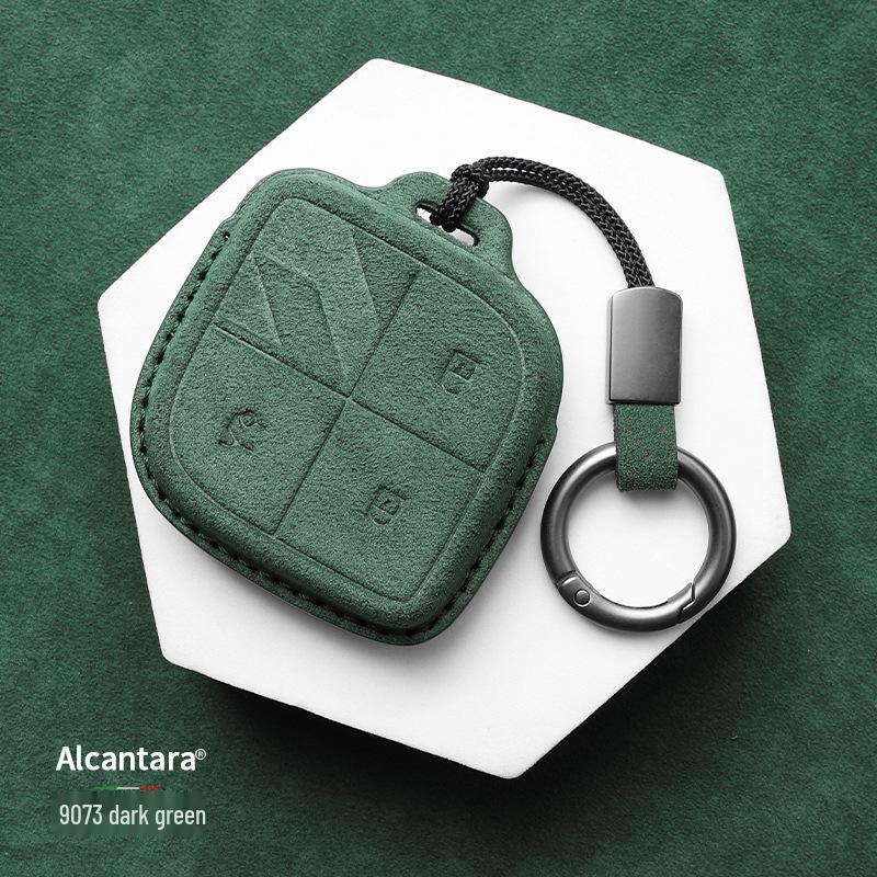 Lynk & Co 08 Key Case Pro: Full Coverage Halo Suede Protective Car Keyring