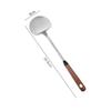ZISIZ 304 Stainless Steel Cooking Utensils with Walnut Handle