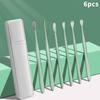 6Pcs/Set Ear Cleaner Ear Wax Pickers Earpick Wax Remover Piercing Kit Earwax Curette Spoon Care Ear Clean Tools