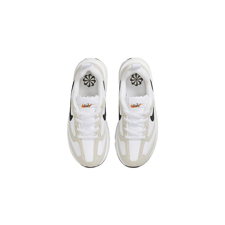 Nike Air Max Dawn Cushioning, Wear Resistant Low top Sports Casual Shoes White Black Children Aged 3 7 Years Old DC9318-102