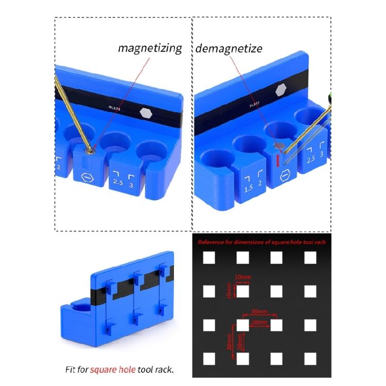 Bike Maintenance Tool Rack Key Organizers Multifunctional Screwdriver Storage Rack For Various Wrenches Size