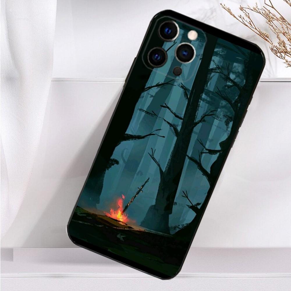 

Game D-Dark S-Souls Phone Case For iPhone 16,15,14,13,12,11 Plus,Pro Max,XS,X,XR,SE,Mini,8,7 Soft Silicone Black Cover iPhone12
