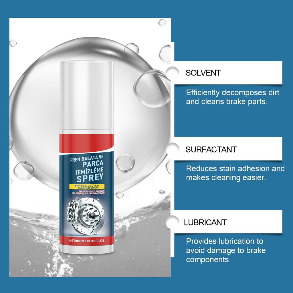 1pc/2pcs Professional Brake Disc Cleaner Eliminates Stubborn Rust Without Residues For Hassle Free Vehicle Maintenance
