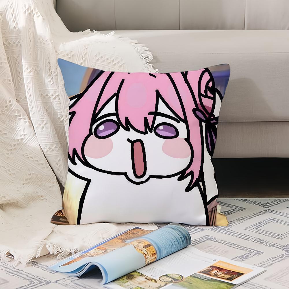 Cartoon Cute Game D-Doro Pillow Case Office Cushions Suitable For Sofa Car Bedroom Decorative Cushion Cover