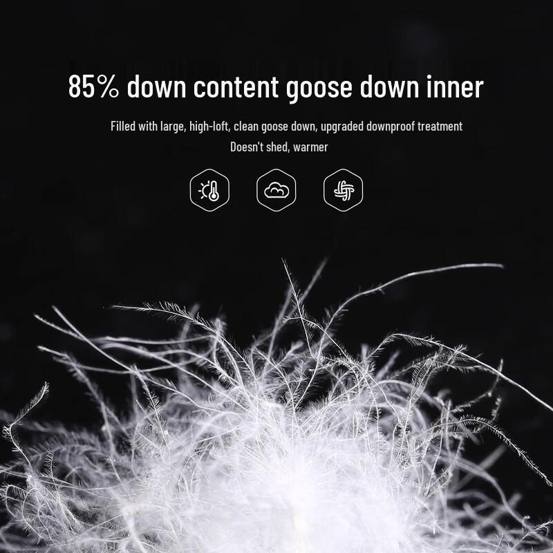 Camel Men's 3-in-1 Hooded Down Jacket