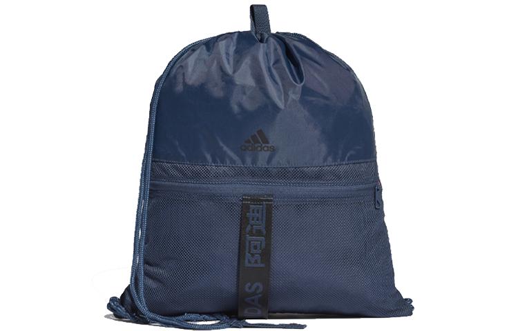 Adidas Polyester Drawstring Bag Backpack Regular Unisex Navy Blue GL0961
