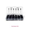 150-Piece Snap-in Car Trim and Wiring Panel Fixing Clips Set