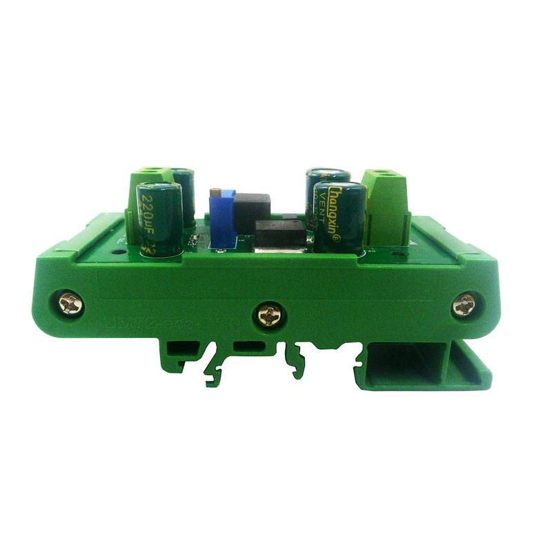 3A DIN Rail Mount DC-DC Step-down Converter Voltage Regulator Module PLC DC 5-35V To 3.3V 3.7V 5V 6V 9V 12V 24V Adjustable