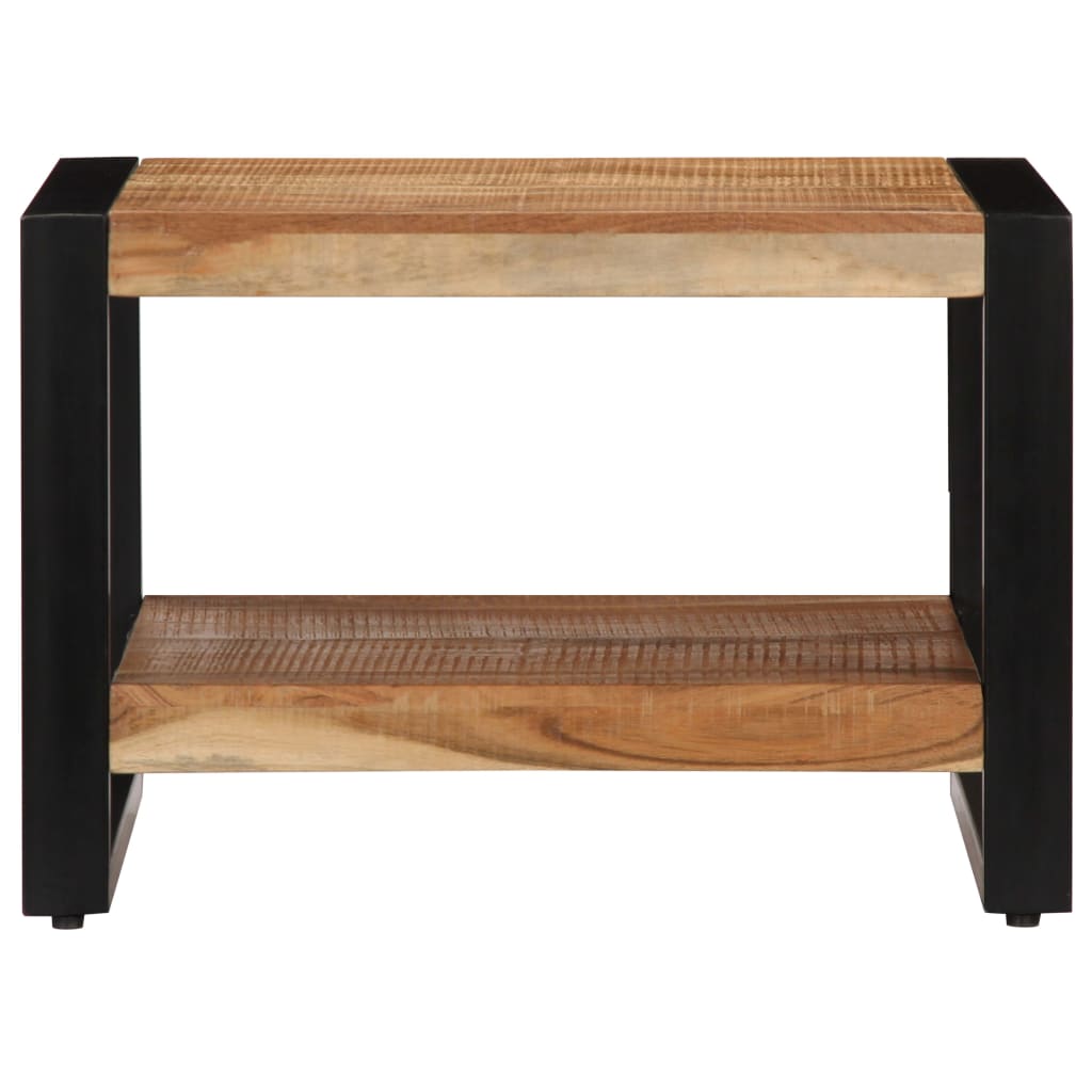 Coffee Table 60 X 60 X 40 Cm Solid Acacia Wood