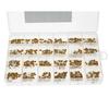 480pcs 24value Monolithic Ceramic Capacitor Assorted Kit 10pF 22pF 47pF 100pF 220pF 470pF 1nF 10nF 22nF 47nF 1uF 2.2uF 4.7uF10uF